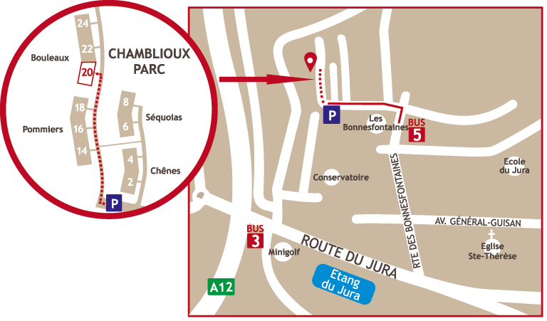 Plan d'accès
